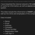 d-link-says-hacker-exaggerated-data-breach-claims